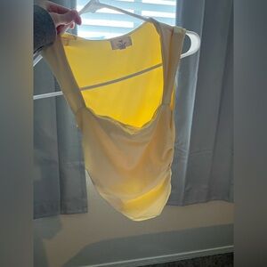 Wild Fable Yellow Camisole Top